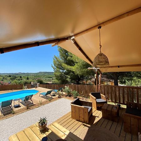 Domaine Du Chene Hotel Campagnan Bagian luar foto