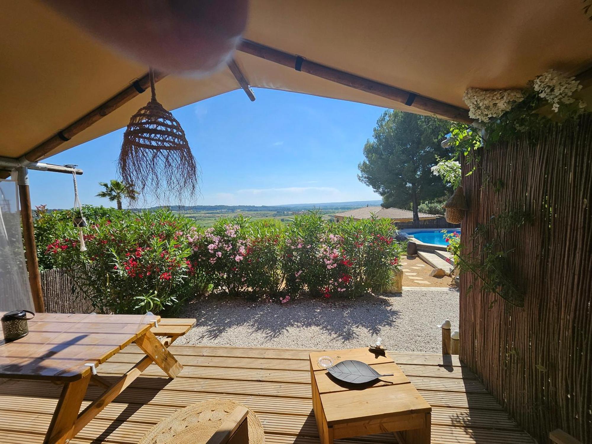 Domaine Du Chene Hotel Campagnan Bagian luar foto